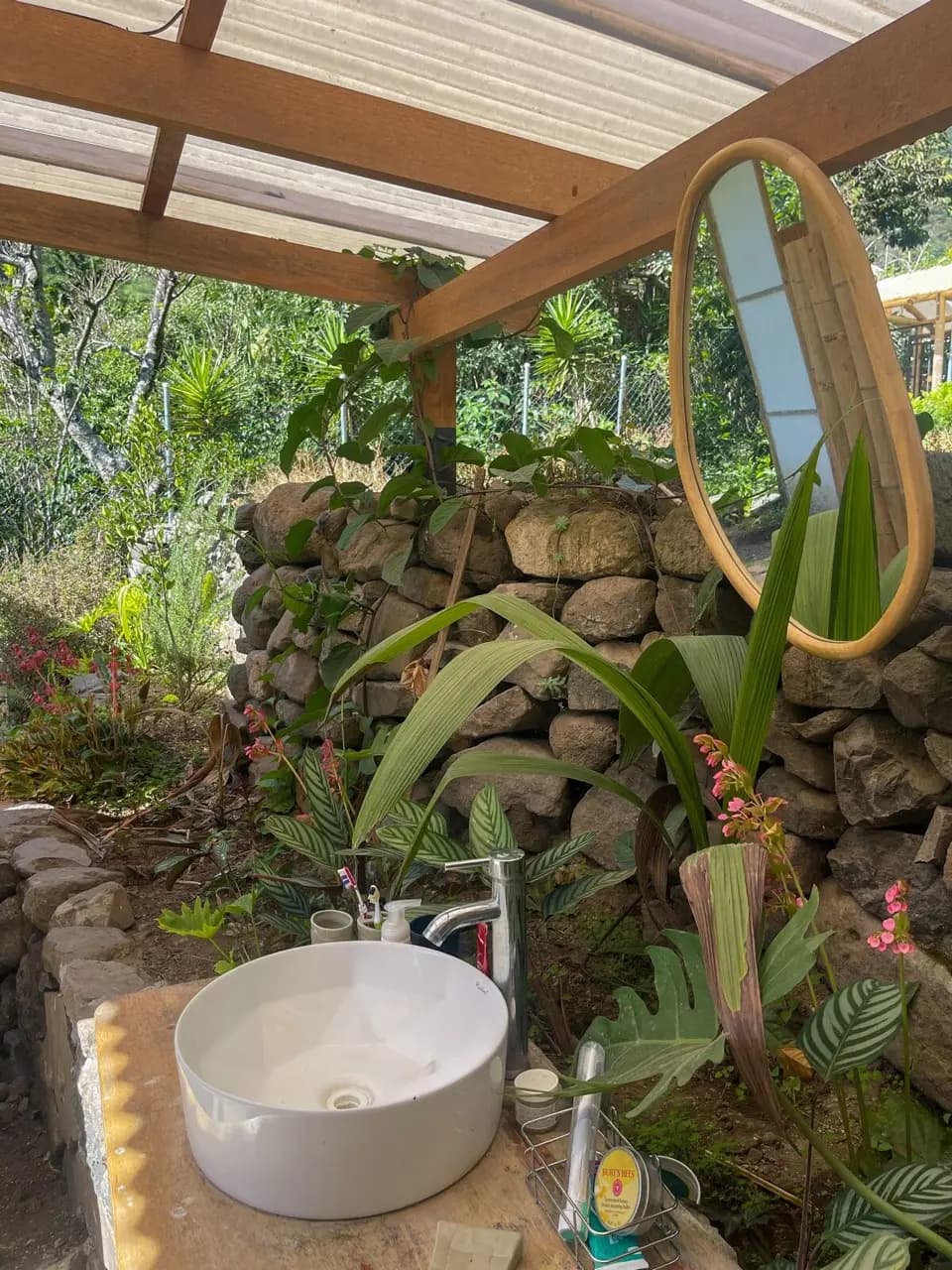 Cabaña de bambú de lujo · Cama tamaño queen · Nivel superior 2